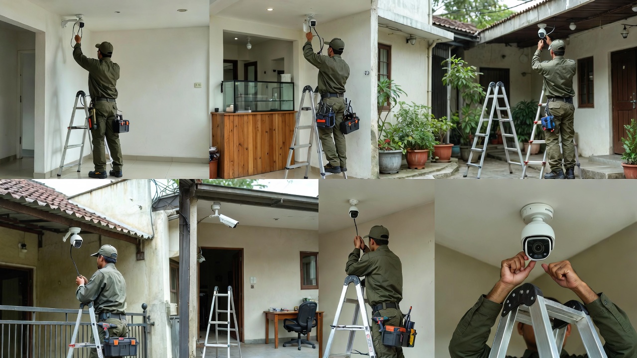 Pemasangan CCTV Slip