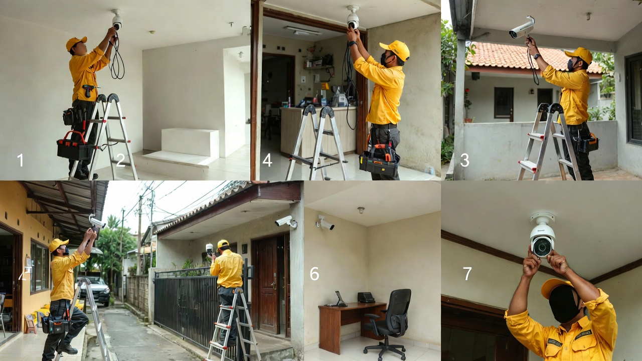 Pemasangan CCTV Kuningan Timur