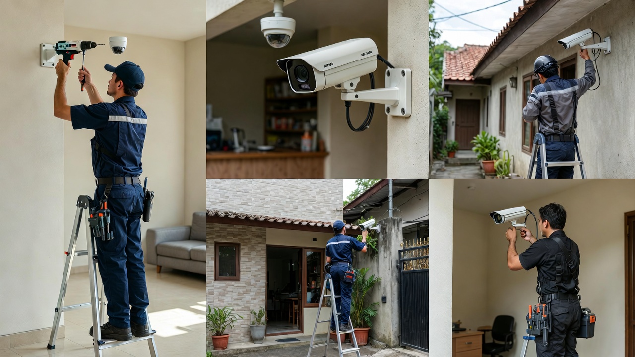 Pemasangan CCTV Senayan