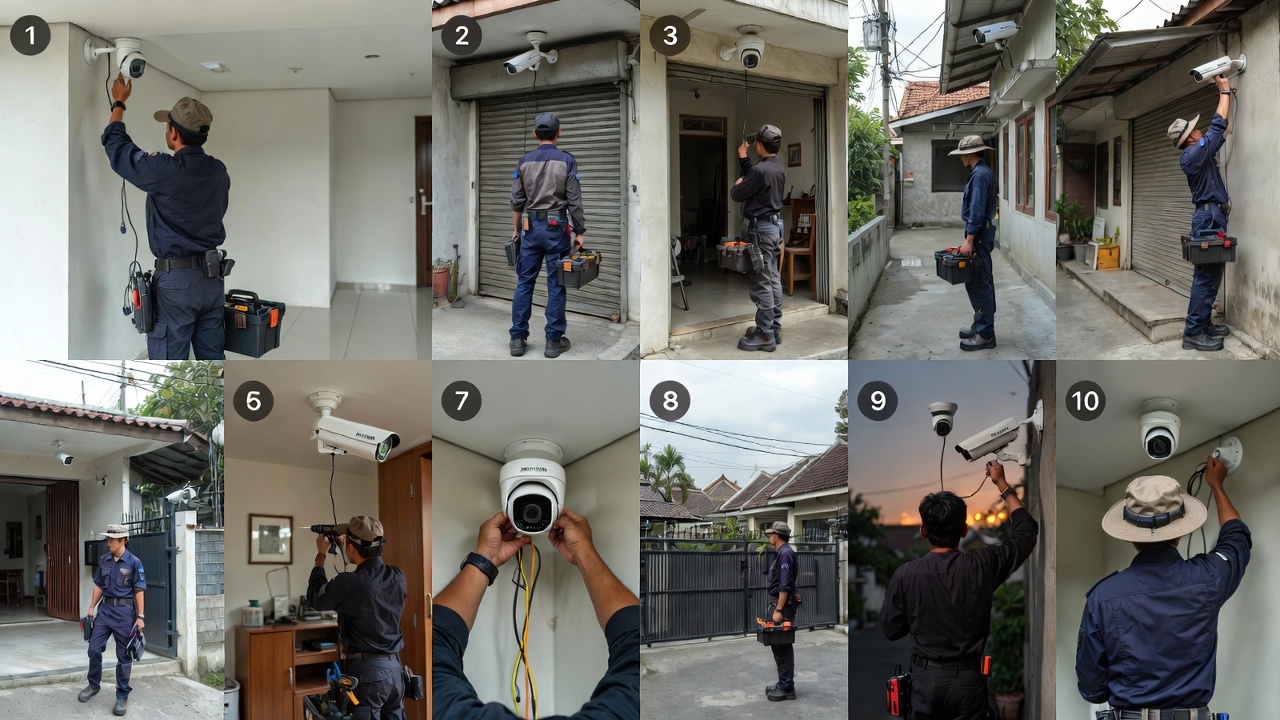 Pemasangan CCTV Cakung